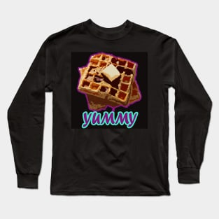 international waffle day 2020 yummy Long Sleeve T-Shirt